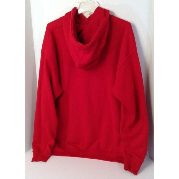 Kansas City Football Hoodie Sweatshirt Men XL Red Pullover Oversized Sports - Picture 8 of 12